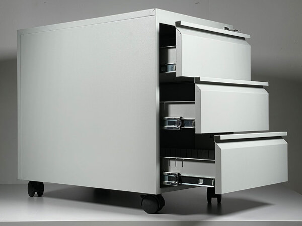 Rollcontainer MT, Tiefe 79cm, 3 Schübe/1Schub+1HR