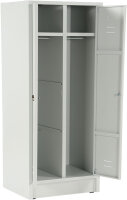 Spind 80cm Breite, 2 Türen, 1/2 Schlösser