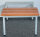 Sitzbank-2 mit Spind-Gestell, Spind-Breite 50cm, RAL 7035/Buche