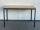 Tisch-1,  4-Fußgestell - 75cm Höhe, 120x80x75cm, RAL 7021/Buche
