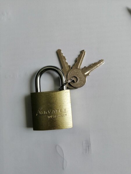 Vorhängeschloss-2 inklusive 2 Schlüssel