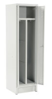Spind 50cm Breite, 2 Türen, 1/2 Schlösser