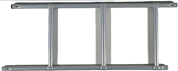 Absturzsicherung vorn inkl. Leiter für Etagenbett-2, 200cm, RAL 9006