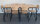 SET - Beistelltisch 160x80cm 7021/Buche, Holz-Stapelstuhl schwarz/Buche